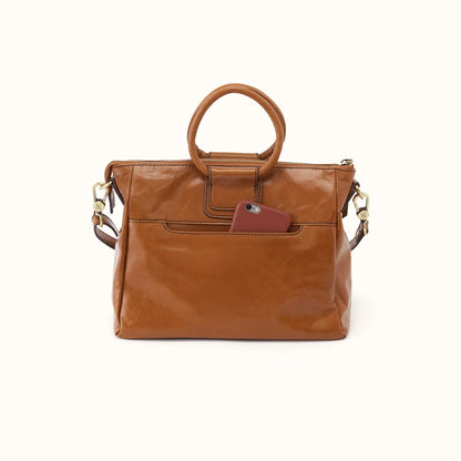 Sheila Medium Satchel, HOBO (Truffle)