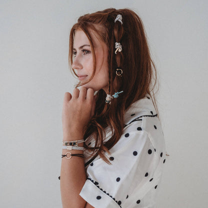 The Flirt, K'Lani Hair Tie Bracelets