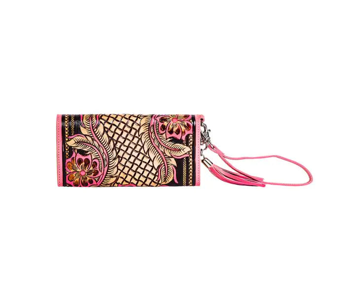 Magna Falls Hand Tooled Myra Wallet