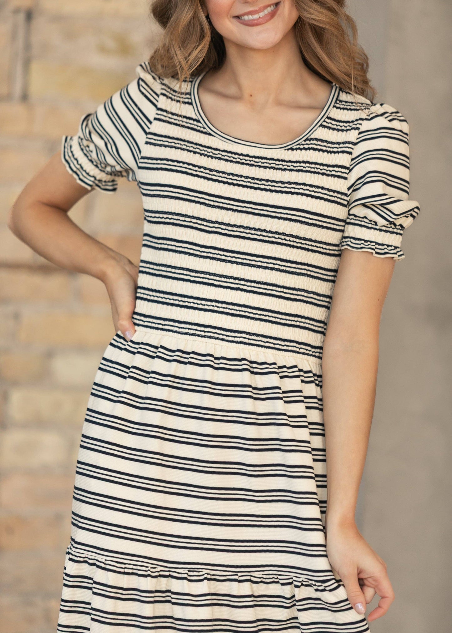 The Penelope (Navy Stripe)