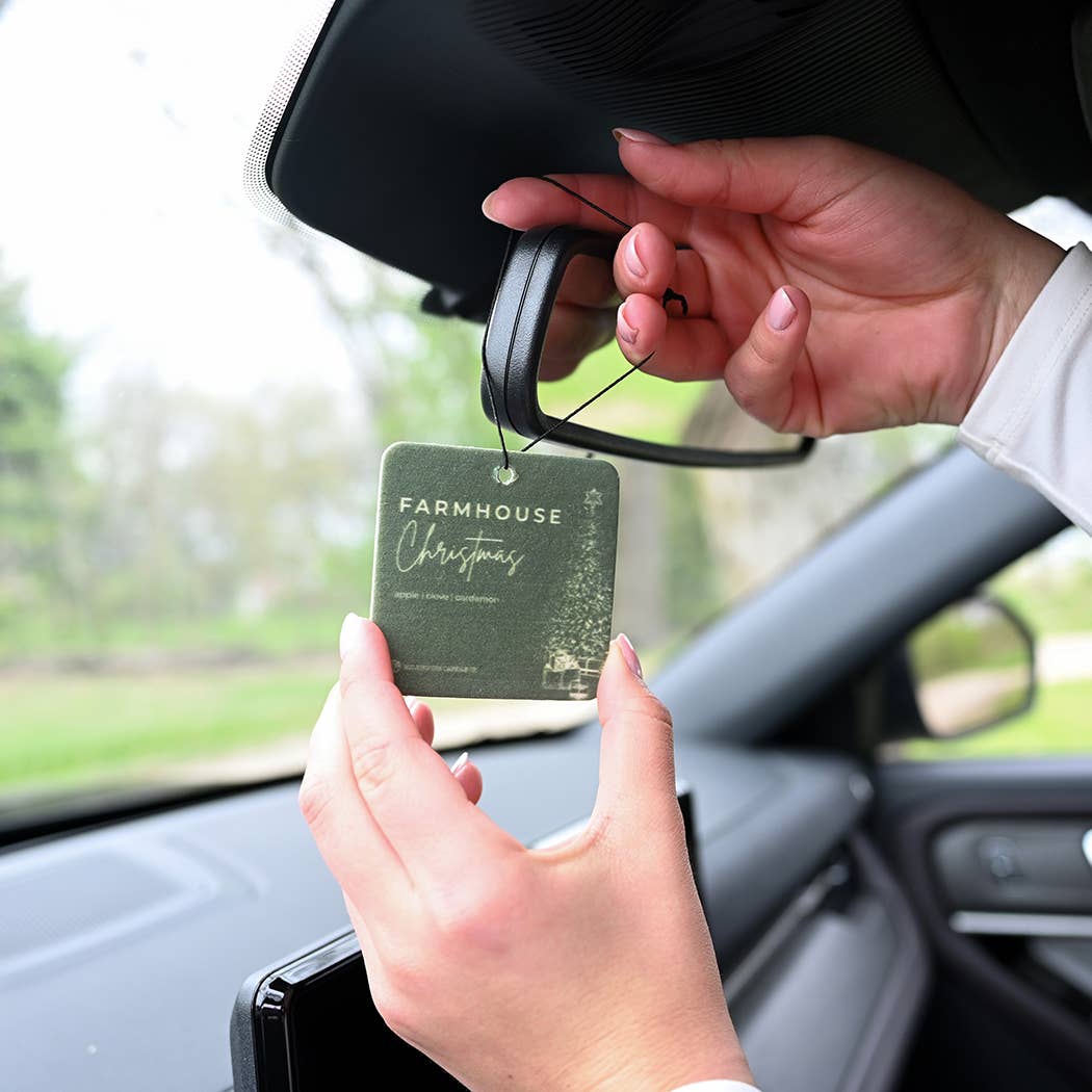 Car Freshener: Farmhouse Christmas