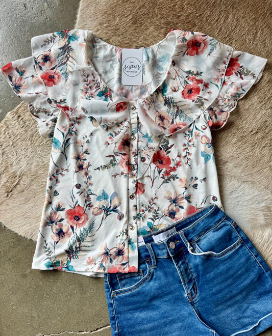 The Leilani (Coral Floral)