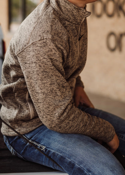 The Caldwell 1/4 Zip, ARIAT (Tan)