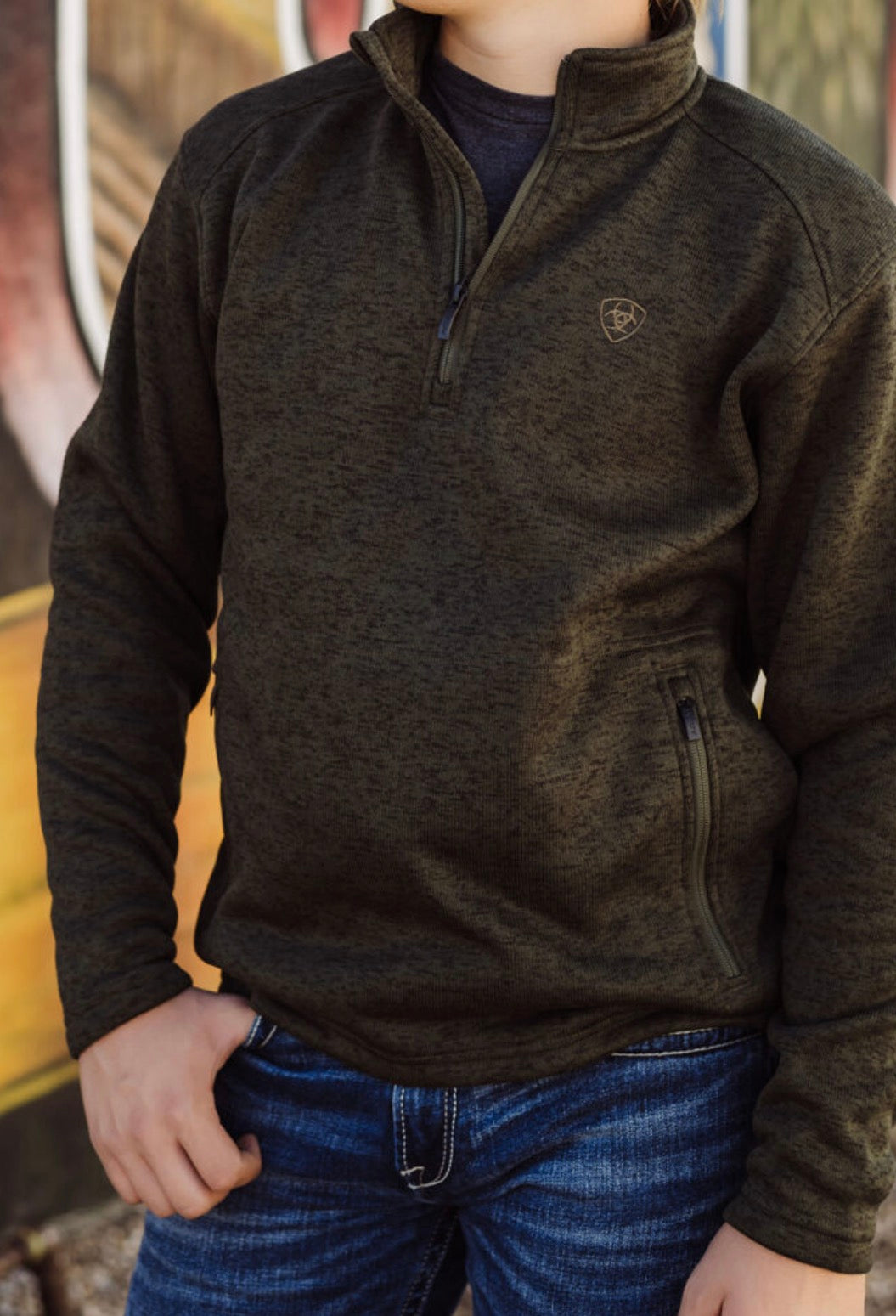 The Caldwell Full-Zip, ARIAT (Dark Green)