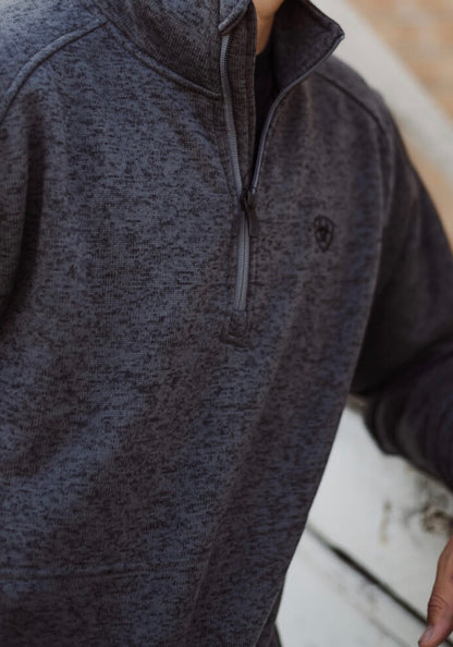 The Caldwell 1/4 Zip, ARIAT (Iron Gate)