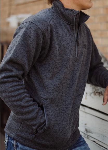 The Caldwell 1/4 Zip, ARIAT (Iron Gate)