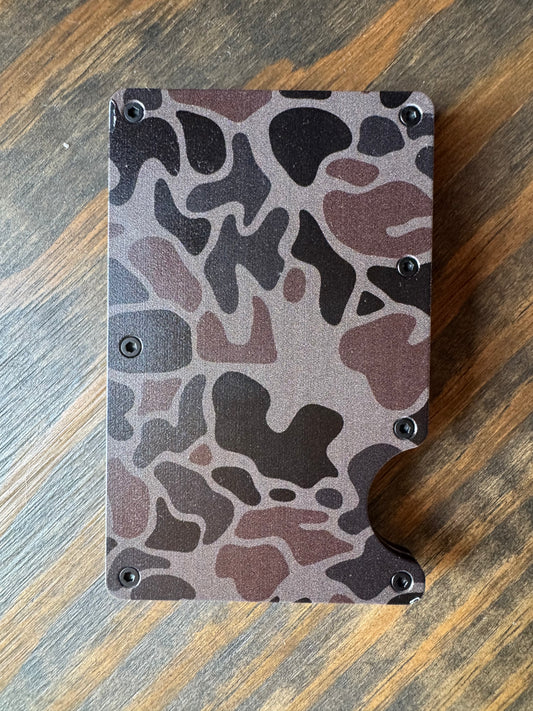 Money Clip Wallet, HM (River Camo)