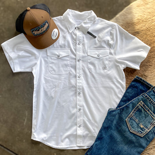 The Pearl Snap (Ariat-White)