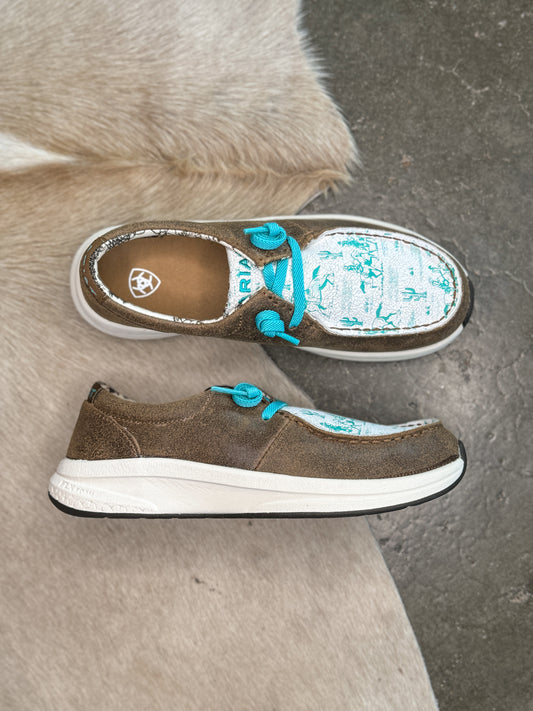 Ariat Buckeye (Honey/Turquoise)