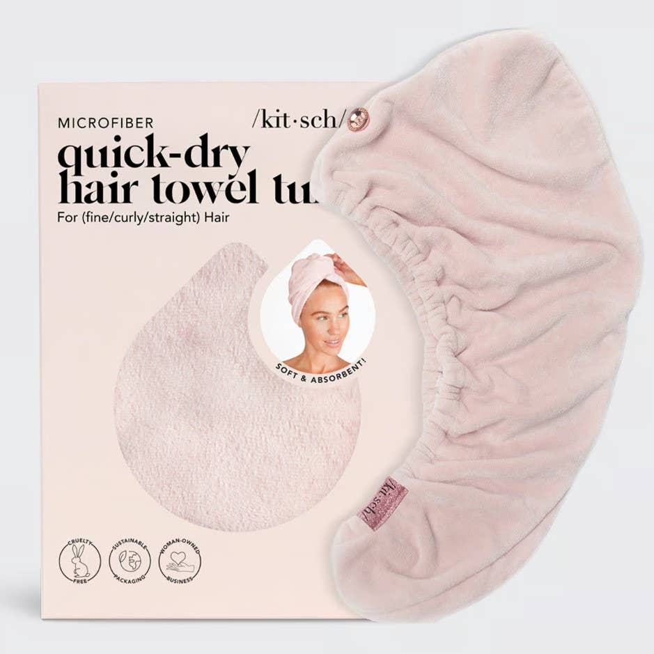 Kitsch Quick Dry Hair Towel