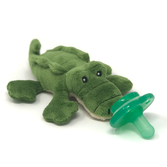 Paci-Plushie Buddies (Crocodile)