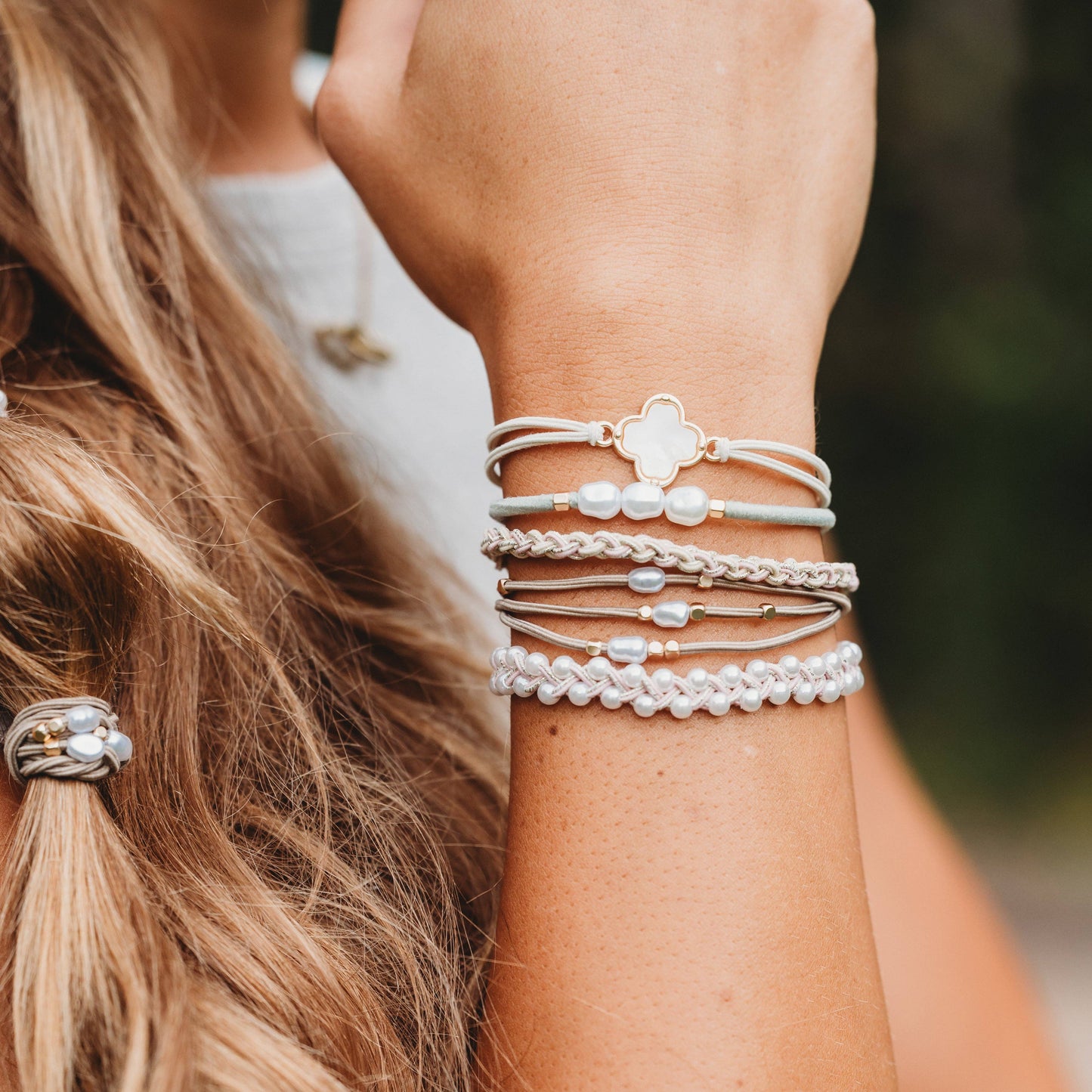 Glimmer, K'Lani Hair Ties