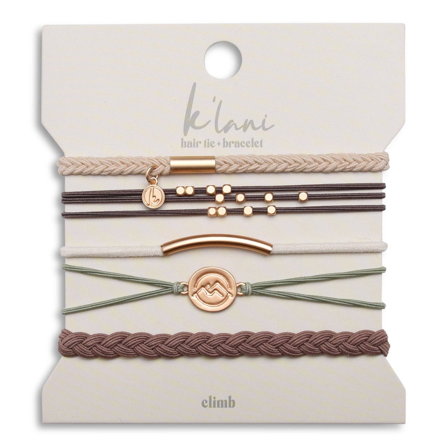 Climb, K'lani Hair Tie Bracelets