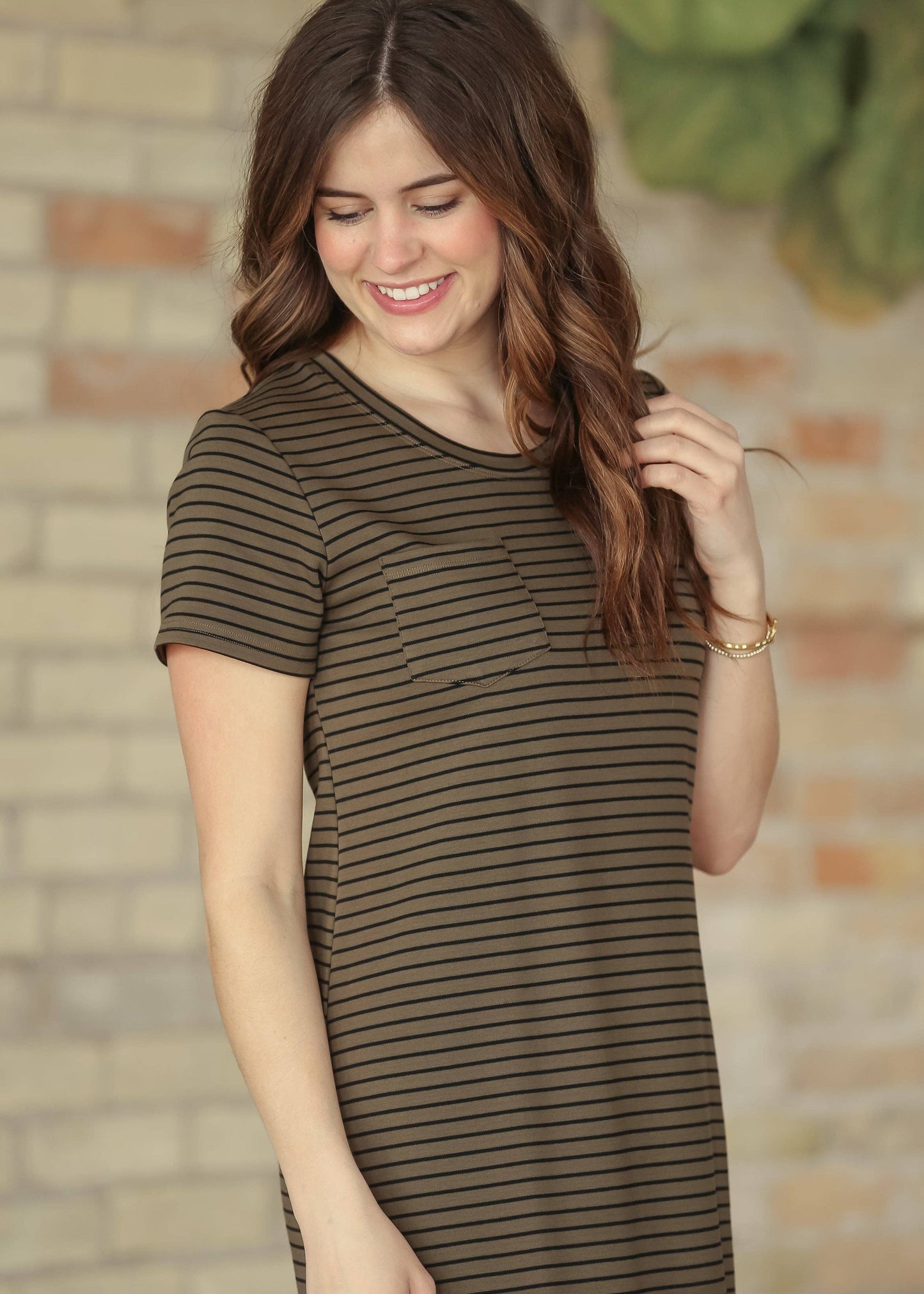 The Jane (Taupe Stripe)