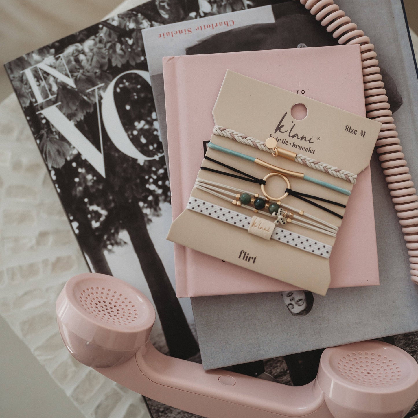 The Flirt, K'Lani Hair Tie Bracelets