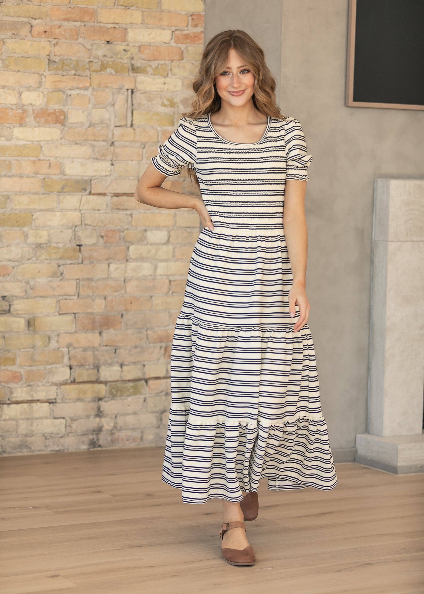 The Penelope (Navy Stripe)