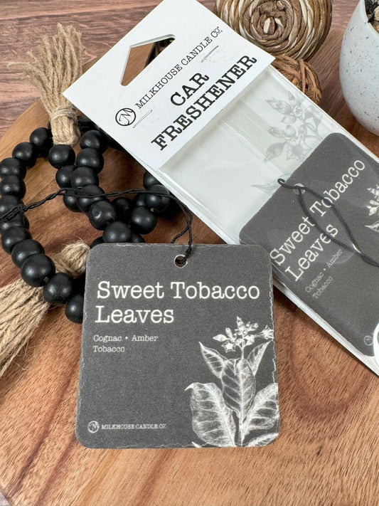 The Sweet Tobacco Leaves (Car Freshener)
