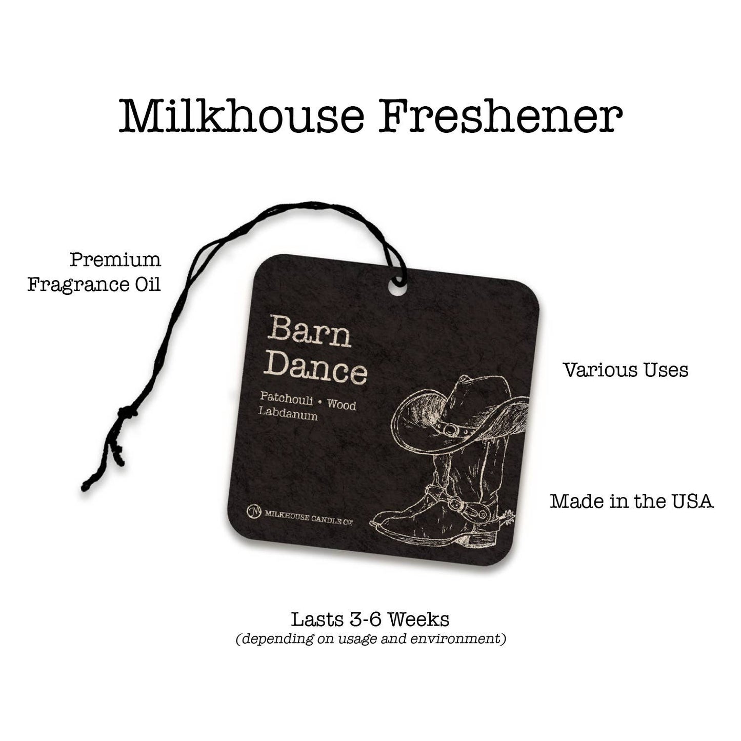 The Oatmeal, Milk & Honey (Car Freshener)