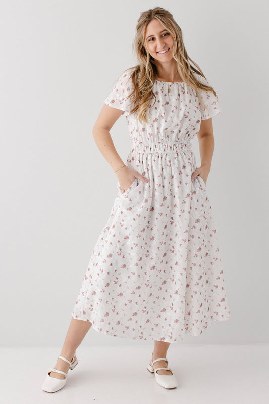 The Cynthia (Embroidered Floral)