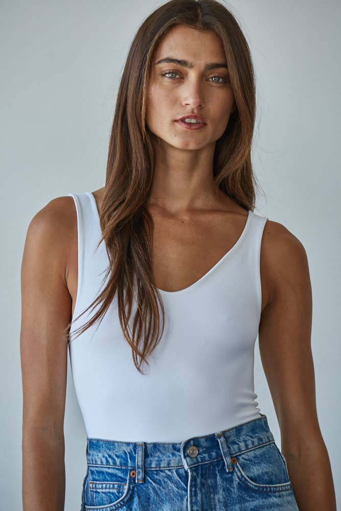 The Jude, Bodysuit (White)